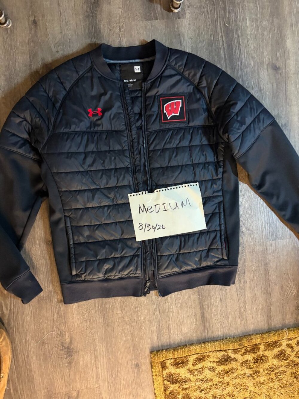 Wisconsin Badgers Under Armor - Bomber Jacket